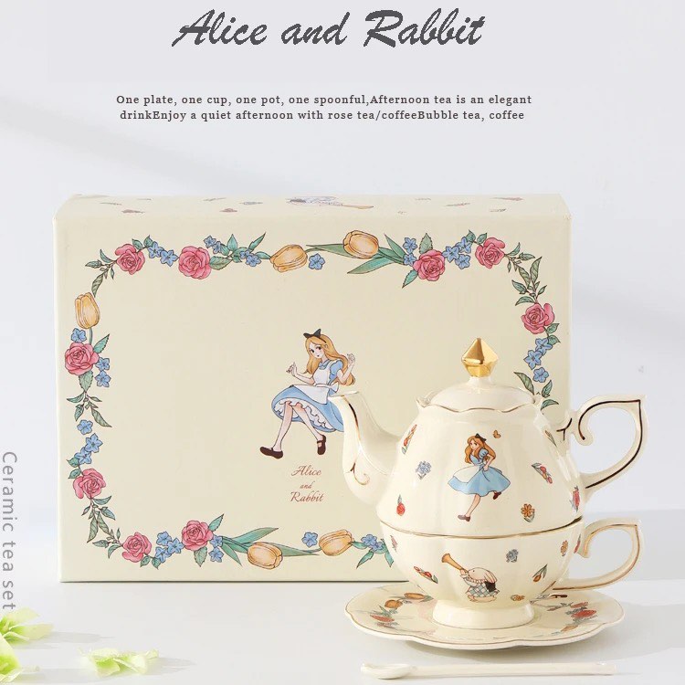 Alice Wonderland Цайны аяганы сэт